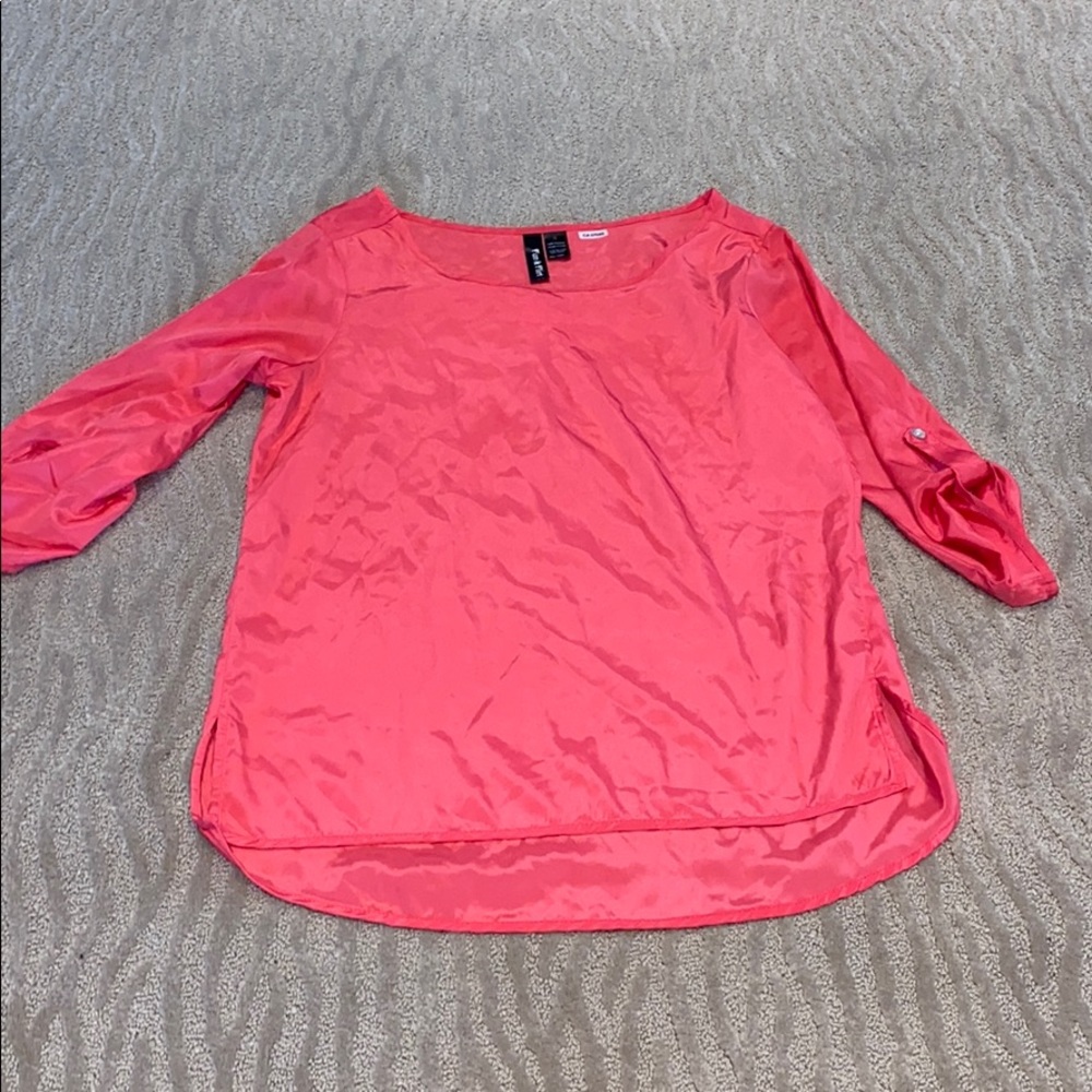CORAL DRESS SHIRT
